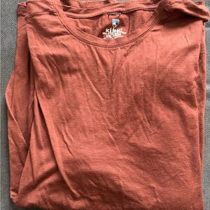 Kuhl Maroon Long Sleeve Shirt